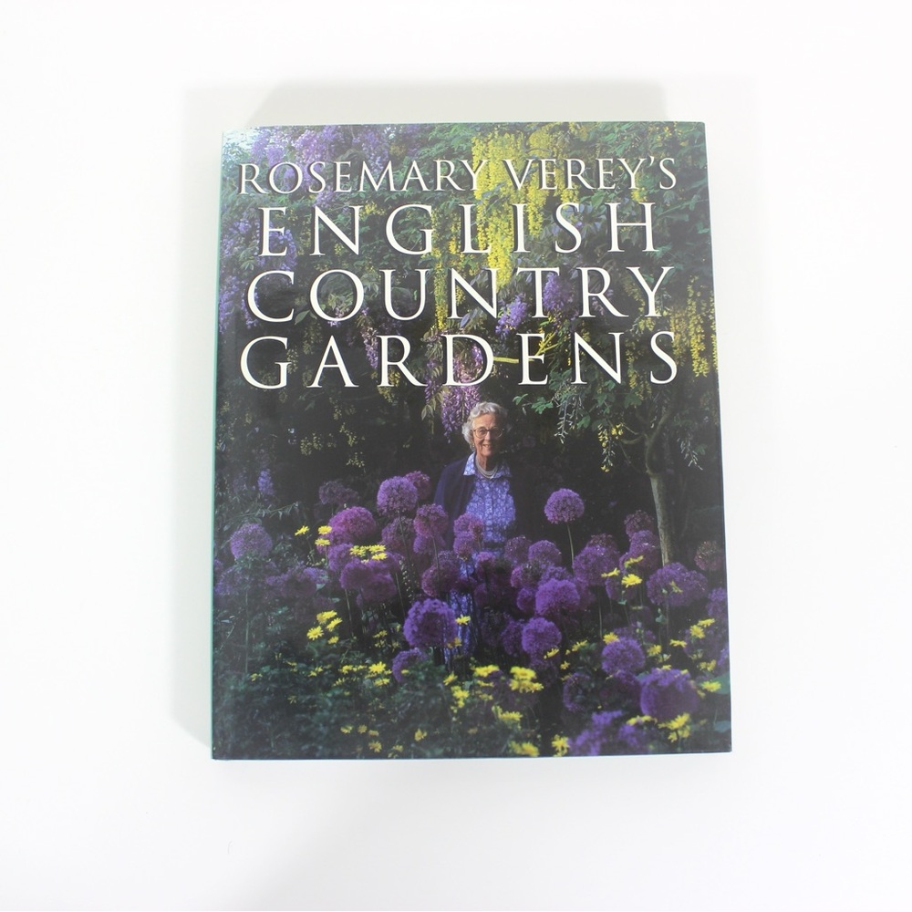 1996 First American Edition Rosemary Verey’s English Country Garden Hard Cover